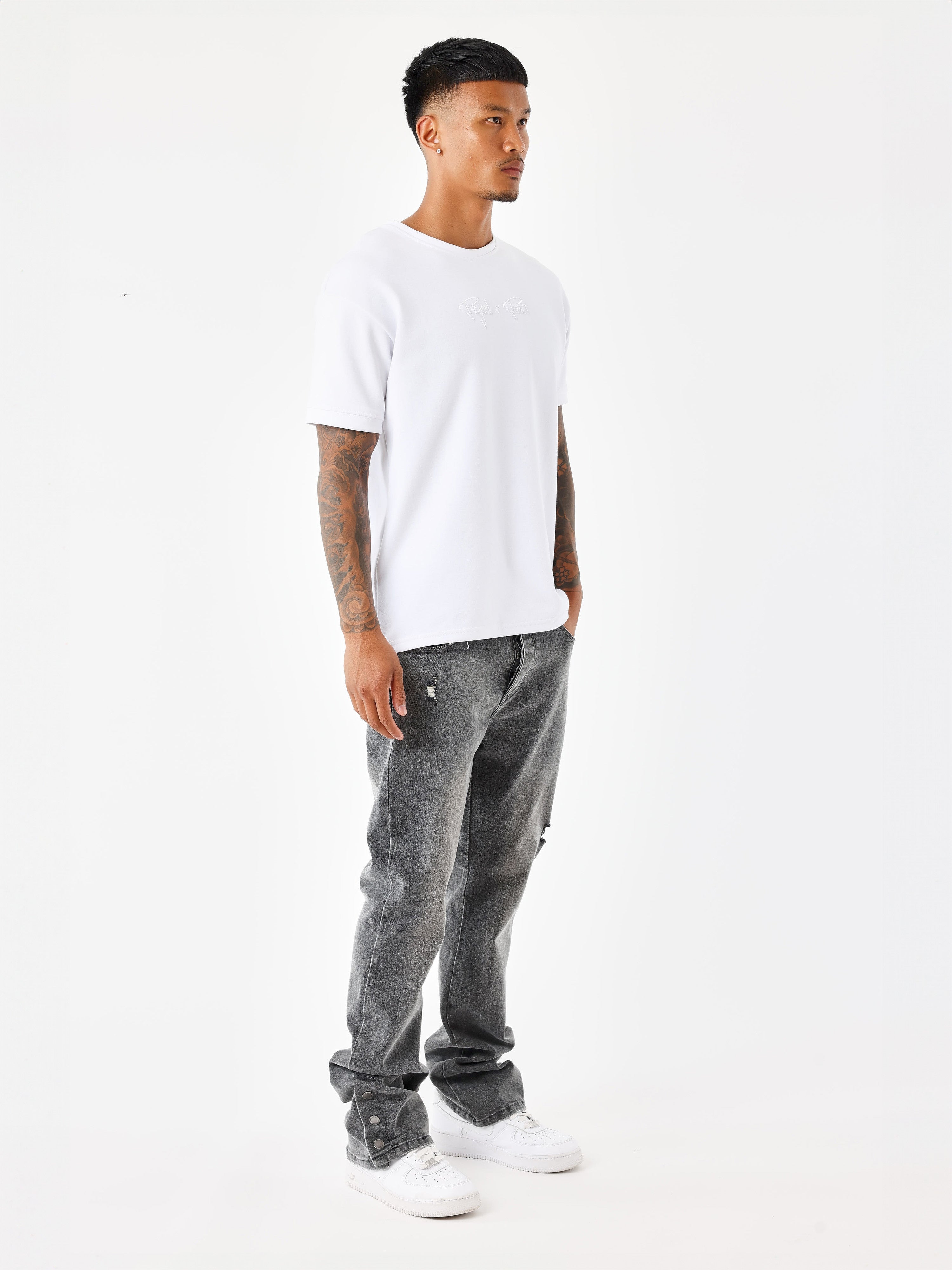 jeans-flare-gris